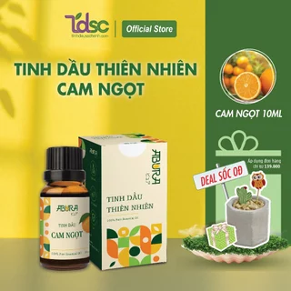 Chai Tinh Dầu Thiên Nhiên Cam Ngọt ABURA 10ml Tinh Dầu Thơm Khử Mùi Làm Đẹp Da Thơm Phòng Ngủ Ngon