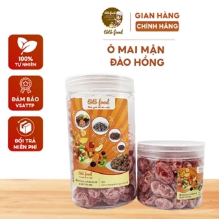 Ô mai mận đào hồng chuẩn vị ngọt chua dịu siêu thơm | Hộp 200g, 300g, 500g |TôTô_ food