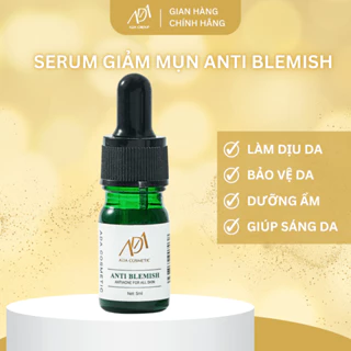 Serum giảm mụn Anti Blemish ADA Beautiful 5ml cho mọi loại da, phục hồi da mụn , ngăn ngừa mụn