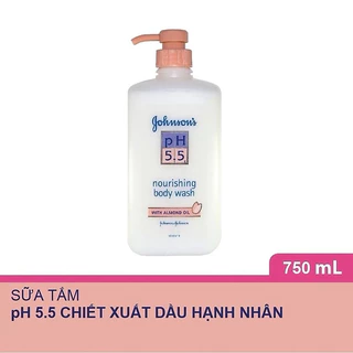 Jonhson sữa tắm PH5.5 hạnh nhân 750ml