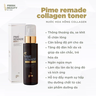 Nước Hoa Hồng Phục Hồi 93% Collagen Giúp Cân Bằng Độ Ẩm Da , Phục Hồi Da, Làm Trắng Se Khi Lỗ Chân Lông