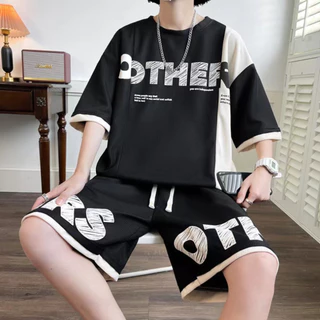 Bộ Cộc Hè OTHER Chất Cotton Thun Thoáng Mát- Set Quần Áo Nam Mùa Hè In Chữ Others Mẫu Siêu Hot Hit