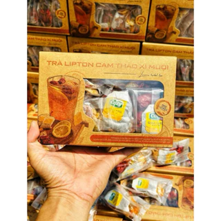 85K set 10 gói trà lipton cam thảo xí muội giải nhiệt