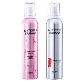 Gôm mềm giữ nếp tóc BUTTERFLY SHADOW 300ml keo bọt mềm tạo kiểu giữ nếp tóc uốn