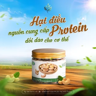 HẠT ĐIỀU RANG MUỐI NGUYÊN LỤA 250g