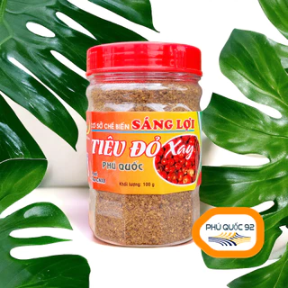 Tiêu Đỏ Phú Quốc - Xay Sẵn hủ 100g