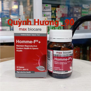 HOMME-F lọ 30 viên hỗ trợ sức khỏe nam giới