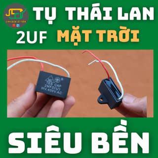 Tụ Quạt, Tụ Máy Kích 2uf 400v Tụ Mặt Trời Chính Hãng Thái Lan Siêu Bền