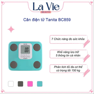 Cân phân tích lượng mỡ cao cấp Tanita BC859, sản xuất Nhật Bản, đời mới nhất