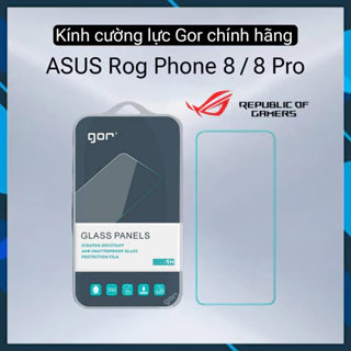 Kính cường lực gor asus rog phone 8 / 8 pro kính trong suốt ( chính hãng )