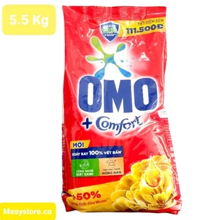 BỘT GIẶT OMO COMFORT TINH DẦU THƠM - 5.3kg
