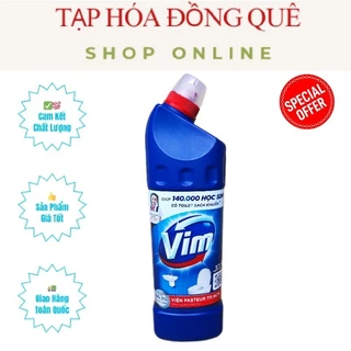 Nước Tẩy Bồn Cầu Và Nhà Tắm Vim 880ml