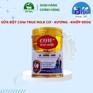 Sữa bột Cow True Milk Cơ Xương Khớp 900g - Siêu thị sữa Bàu Bàng