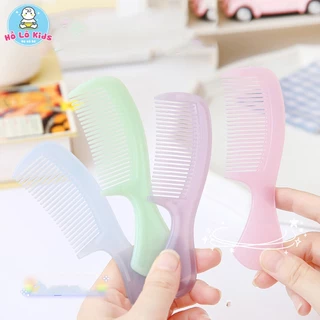 Lược chải tóc trơn mini bằng nhựa dễ thương cho bé gái, bạn nữ Hồ Lô Kids