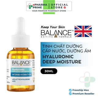 Tinh Chất Balance HYALURONIC Deep Moisture Serum Cấp Nước, Dưỡng Ẩm 30ml