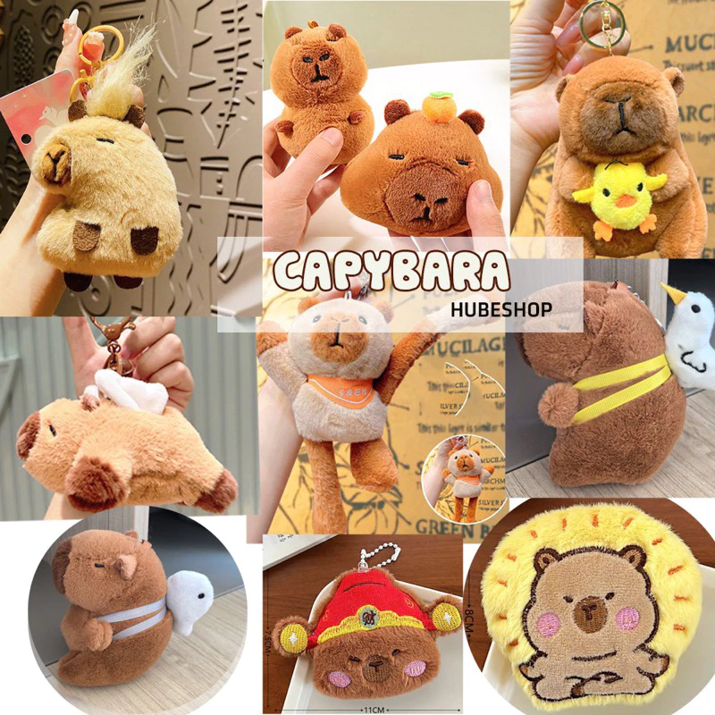 Móc khoá CAPYBARA chuột lang bông Phần 2