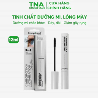 Dưỡng mi, lông mày Compliment 3in1 giúp mi dài, dày, chắc khỏe, giảm gãy rụng 12ml