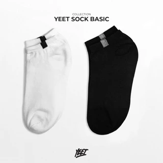 Tất vớ YEET Unisex Đen/Trắng Local Brand