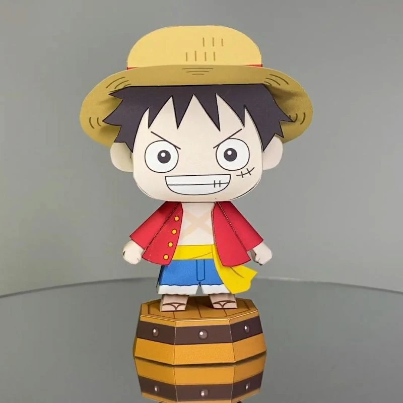 MÔ HÌNH GIẤY 3D NHÂN VẬT - Luffy - One Piece manga (Mã SP: 04525)