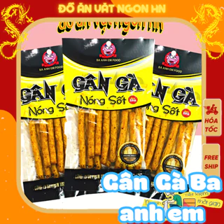 Que cay snack gân gà 1 gói đồ ăn vặt cổng trường giá rẻ