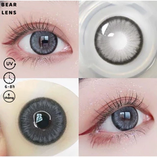 BEAR LENS 1 Cặp Kính Áp Tròng Mẫu Darling Gray 0 Độ