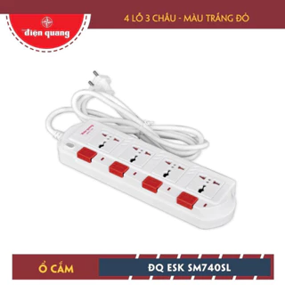 Ổ cắm Điện Quang dây dài 2 mét - ESK SM740SL