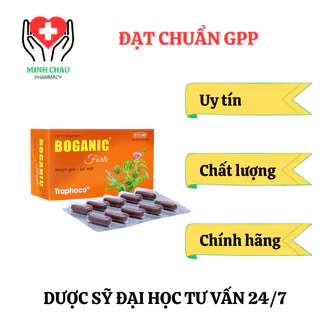 Boganic forte Traphaco - viên nang mềm giúp tăng cường chức năng gan, giảm ngứa mụn nhọt, vàng da kém ăn do gan