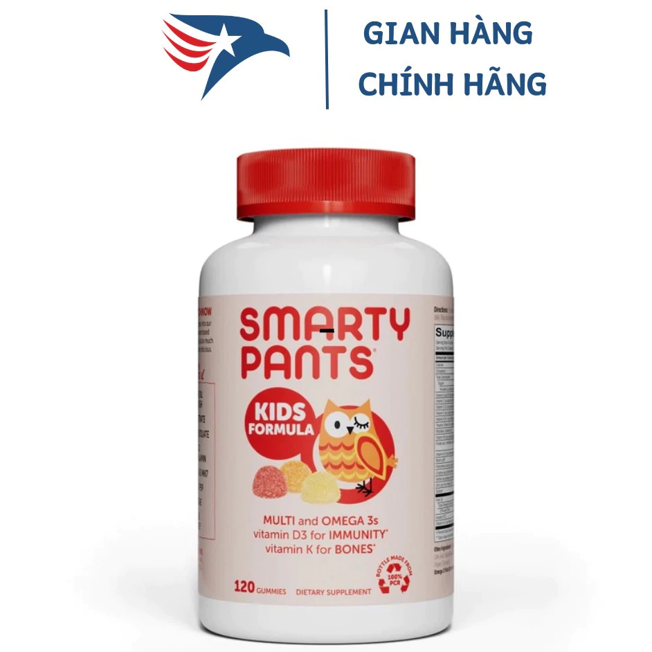 Kẹo vitamin cho trẻ em bán chạy nhất thế giới Unilever SmartyPants Kids