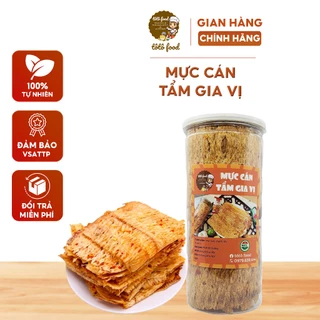 KHÔ MỰC CÁN TẨM GIA VỊ, MỰC CÁN TẨM GIA VỊ CAY ĐẶC SẢN NHA TRANG HŨ 250G TôTô Food