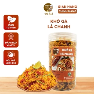 KHÔ GÀ LÁ CHANH, KHÔ GÀ LÁ CHANH XÉ CAY HŨ - 250G, 400g - TôTô Food - Ăn vặt Hà Nội