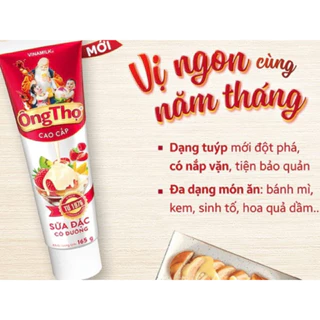 Combo 4 tuýp sữa ông thọ 165g ( date mới)