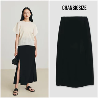 [ CHAN BIGSIZE 55-85kg] Chân váy maxi xẽ tà 2 bên bigsize