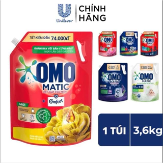 Nước Giặt Omo Matic 3,6kg Chuyên Dụng Cho Máy Giặt