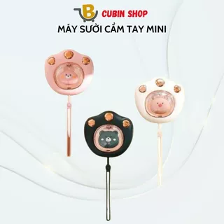 Máy sưởi ấm mini cầm tay đa năng hình chân mèo Pin sạc 2400Mah - Máy massage sưởi ấm tay nhỏ gọn