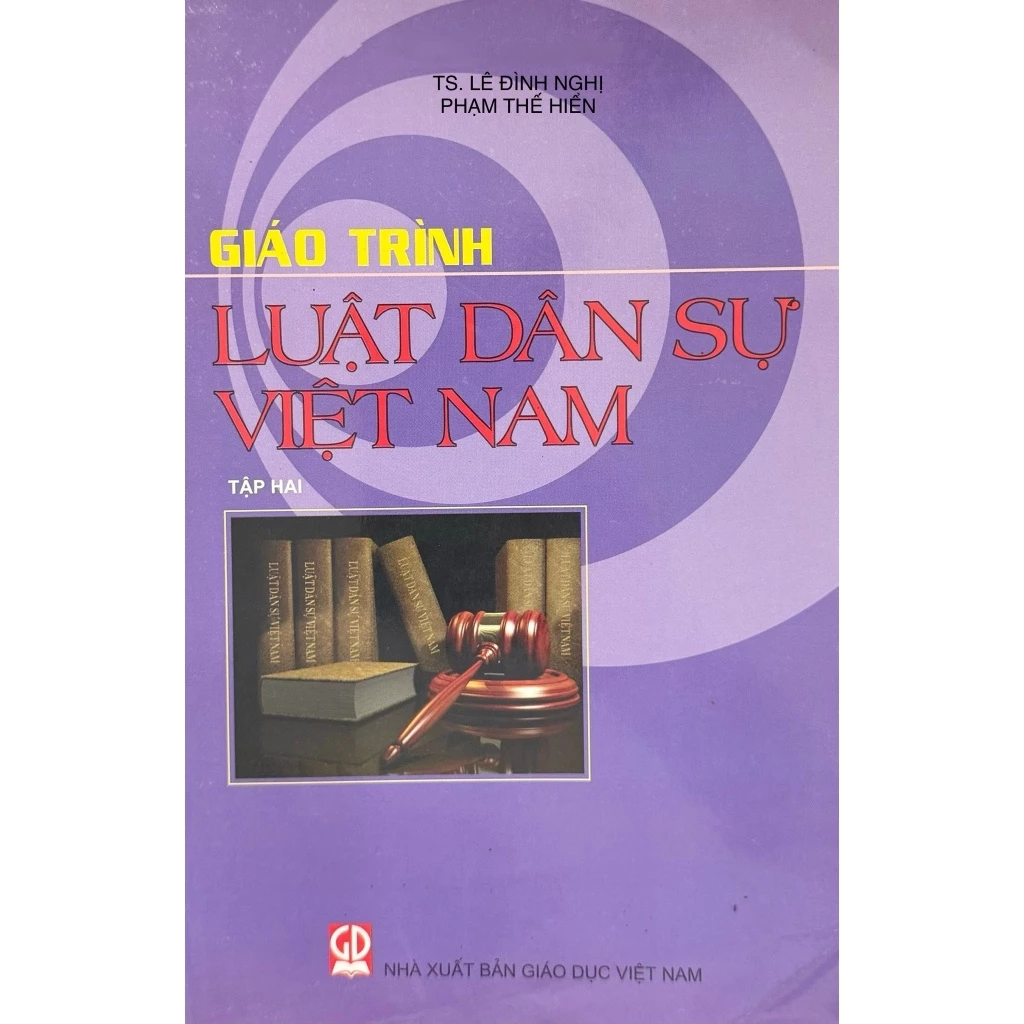 Sách - Giáo Trình Luật Dân Sự Việt Nam - Tập 2