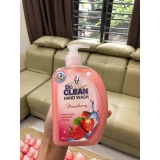 Nước rửa tay Dr.clean Dâu 500ml