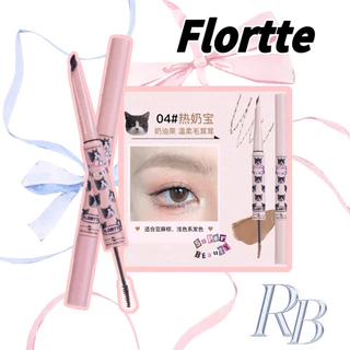 [FLORTTE] CHÌ KẺ MÀY VÀ MASCARA MÀY 2 ĐẦU MÈO