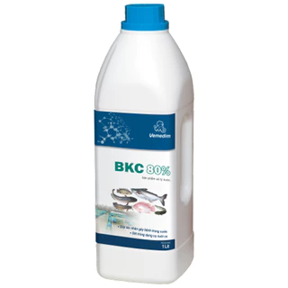 Vemedim BKC 80%  (cá) 1L - Diệt vi khuẩn, nấm nước ao nuôi. Sát trùng dụng cụ nuôi, bể