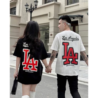 Áo thun MLB Unisex Form Rộng Vải 100% Cotton thoáng mát Hàng Đầy Đủ Tem Tag