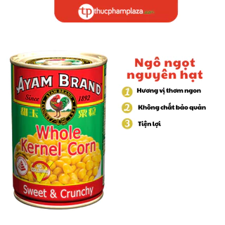 Ngô ngọt nguyên hạt Ayam Brand lon 425g