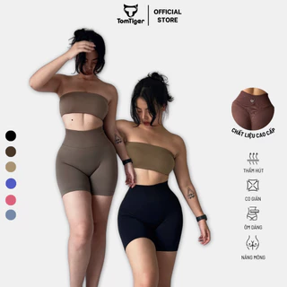 Quần Đùi Nữ Scrunch V2 Short Tomtiger Co Giãn Chun Mông Tập Gym Yoga