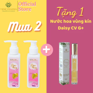 Combo 2 Dung Dịch Vệ Sinh Rose Merry Hỗ Trợ Dưỡng Ẩm Giảm Ngứa An Toàn Cả Cho Mẹ Bầu 120ml - 150ml