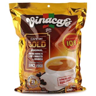 Cà Phê Sữa Hoà Tan Vinacafe' 3 Trong 1 Bịch 24 gói x 20g