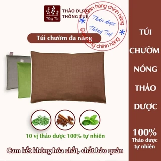 GỐI CHƯỜM Nóng Thảo Dược - Túi Chườm Thảo Dược Cổ Gáy - Gối Chườm Thảo Dược ĐA NĂNG