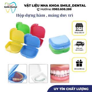 Hộp đựng khay niềng răng, hàm duy trì, chỉnh nha, máng nha khoa