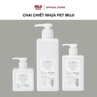 Chai Chiết Nhựa Pet MUJI