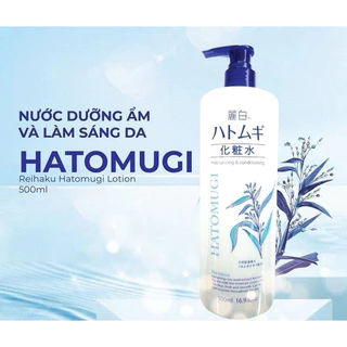 Nước Hoa Hồng Cân Bằng, Dưỡng Ẩm Hatomugi Moisturizing & Conditioning The Lotion 500ml