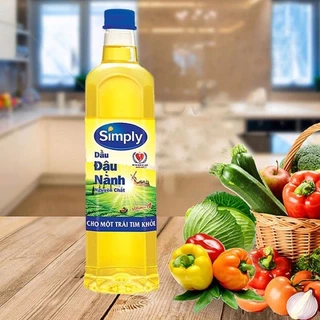 Dầu đậu nành Simply 1L