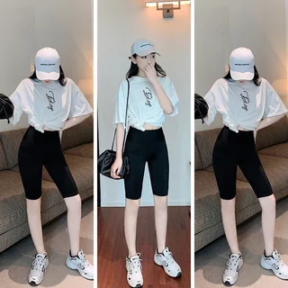 Quần legging nữ cạp cao