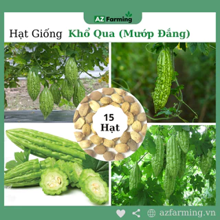 Hạt Giống Khổ Qua (Mướp Đắng) - Gói 15 Hạt - AZ Farming